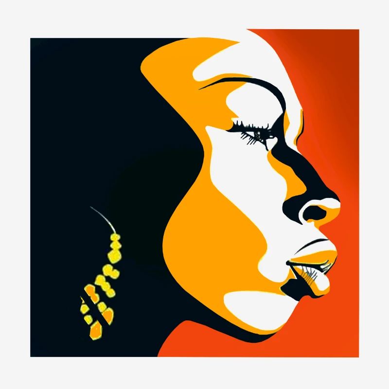 Visage féminin 2