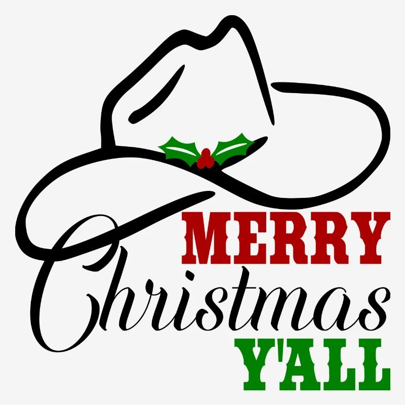 Joyeux cowboy de Noël