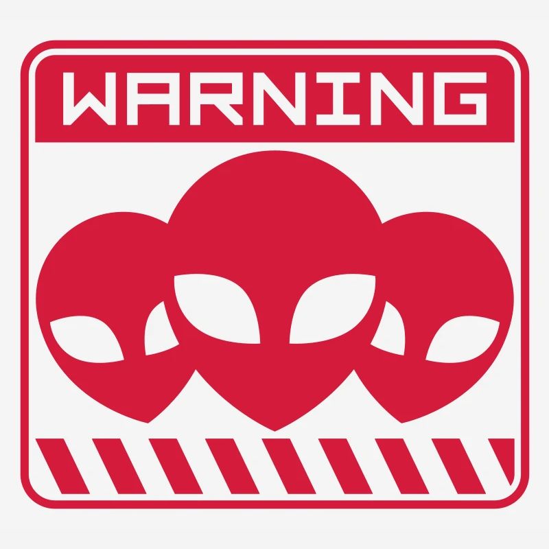 Avertissement de bouclier Conception extraterrestre