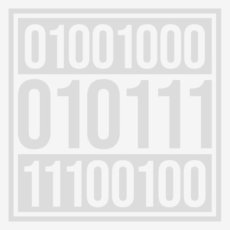 Binary Code Program Language