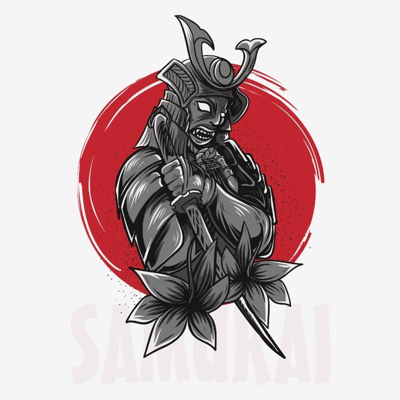Samurai Cools Japanese Samurai Design