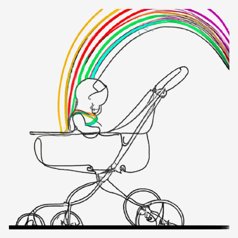 Rainbow Stroller