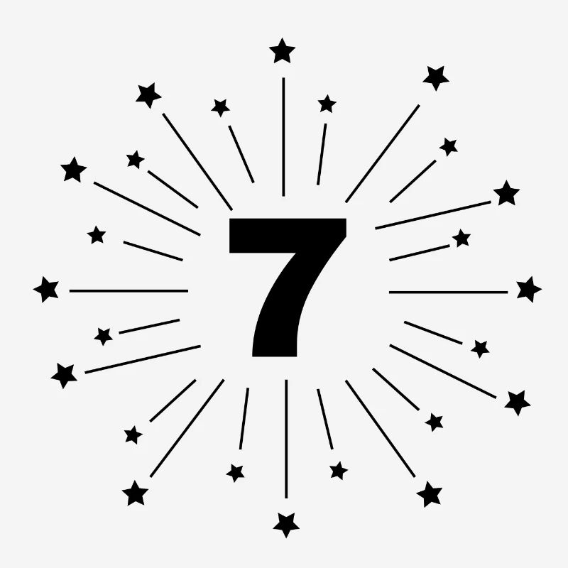 7th Starred Anniversary - Gift 7 years