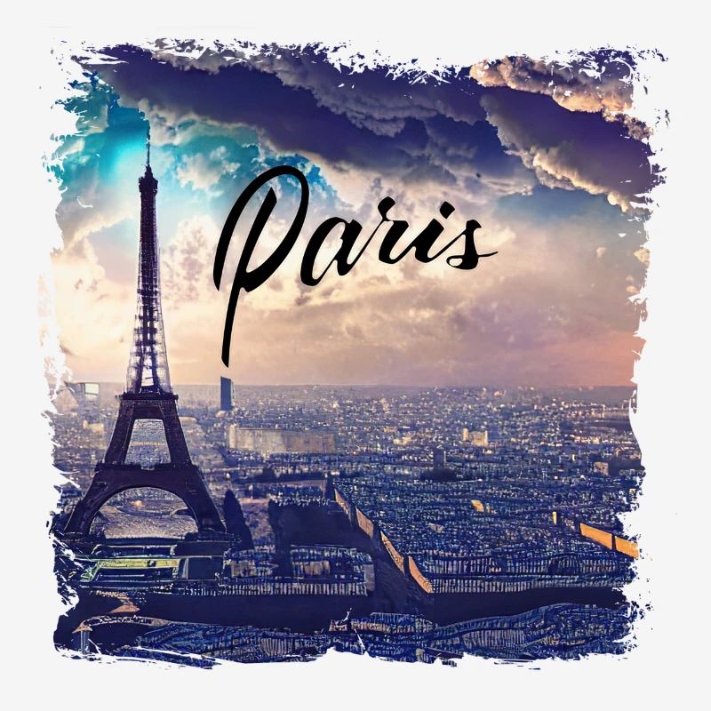 Paris Tour Eiffel Style décontracté