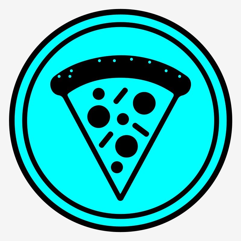Pizza Icon Kreis