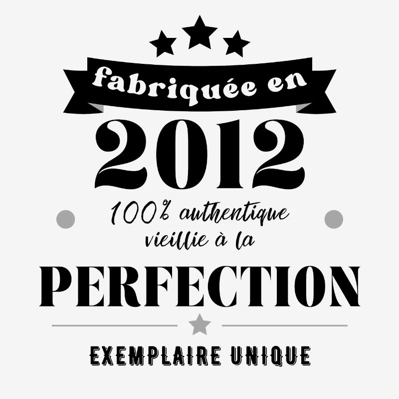 fabriquée en 2012