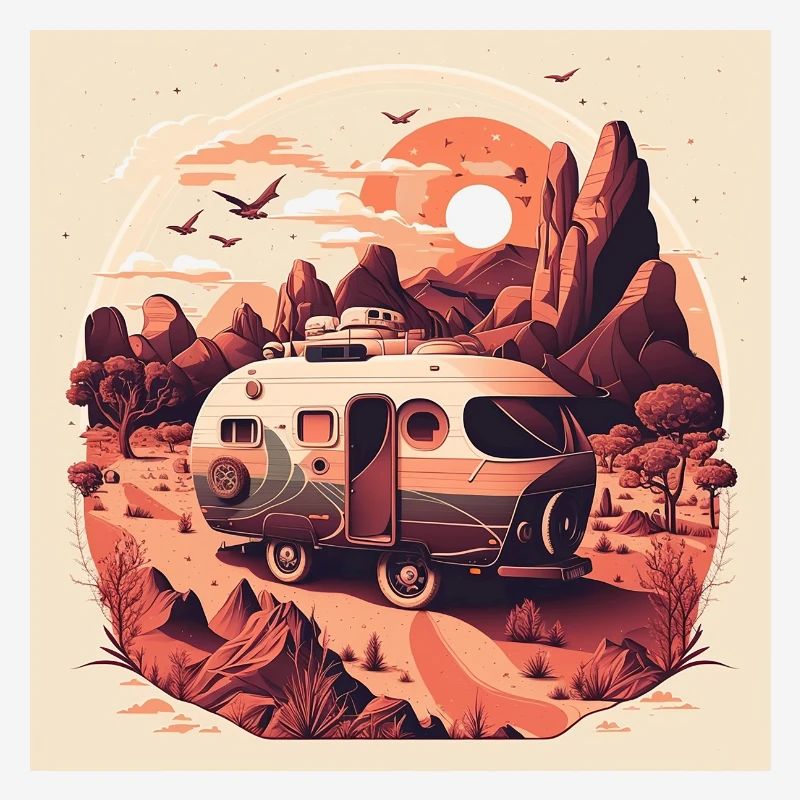 Bus Camping Abenteuer Outback Australien