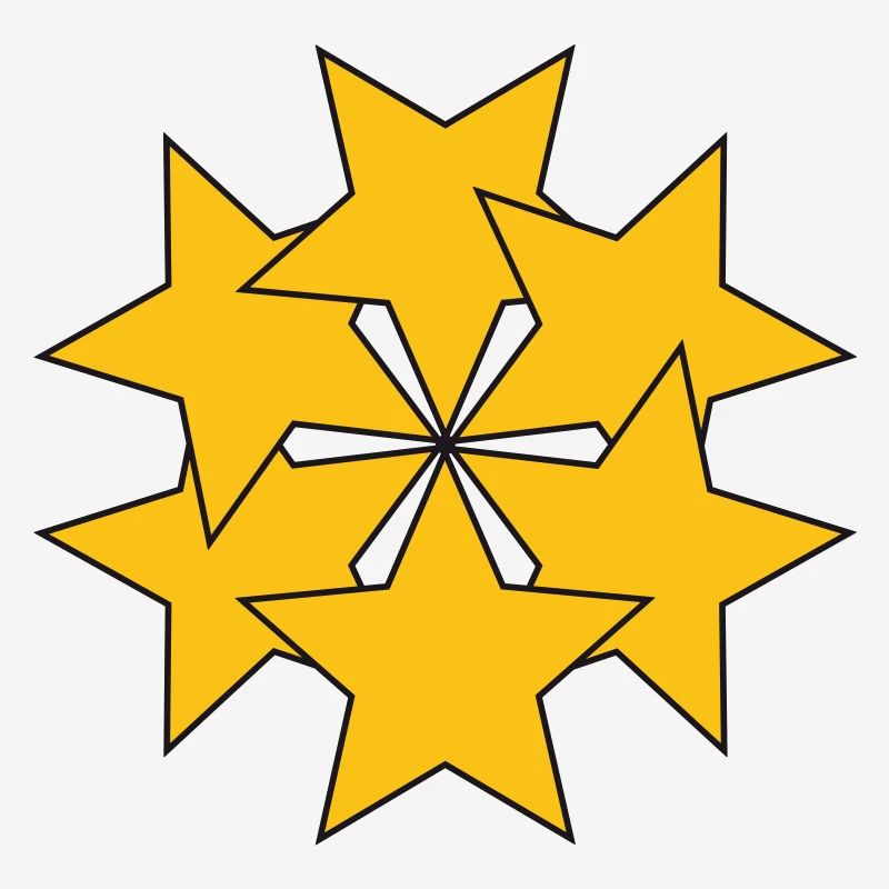 Étoiles transformées | Graphique vectoriel