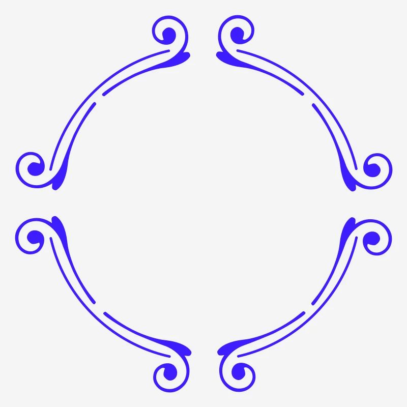 nice round Frame | Vectorgraphic