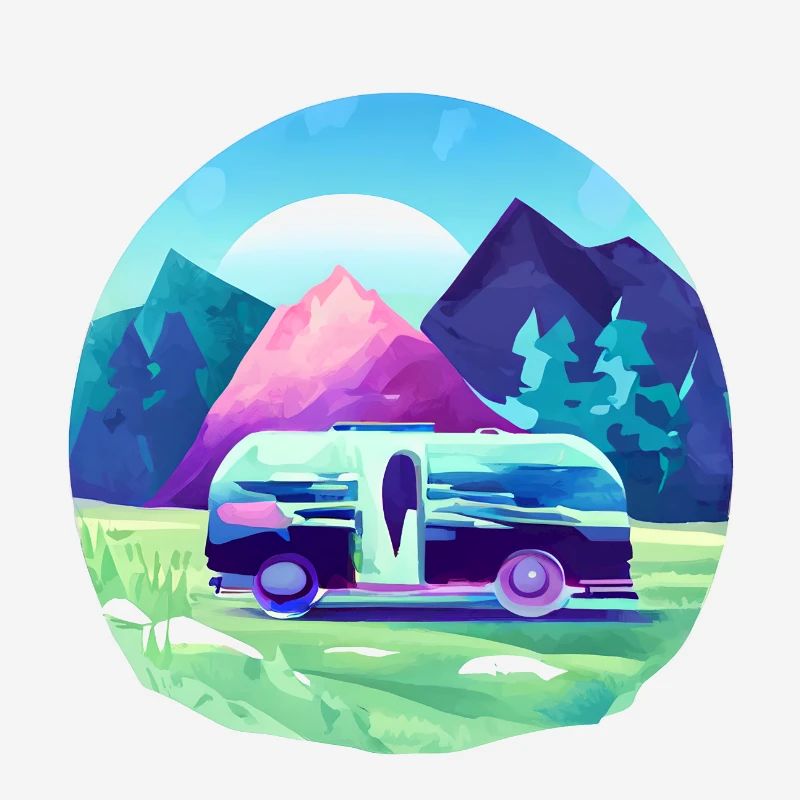 Camping Camp Camping Motorhome Gift Caravan