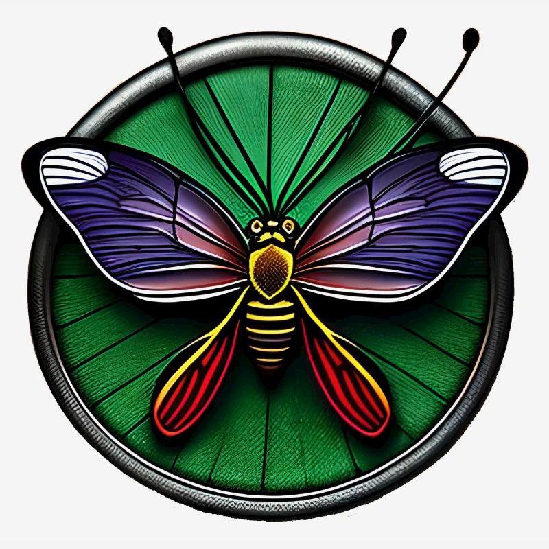 Mouche multicolor