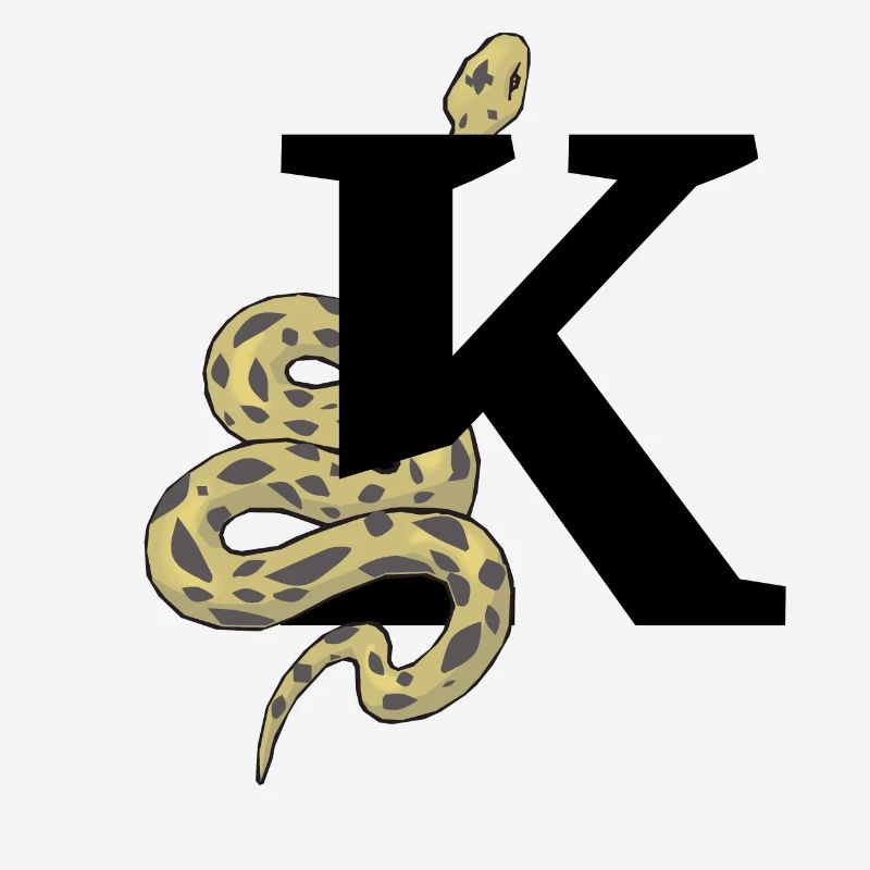 Lettre k serpent
