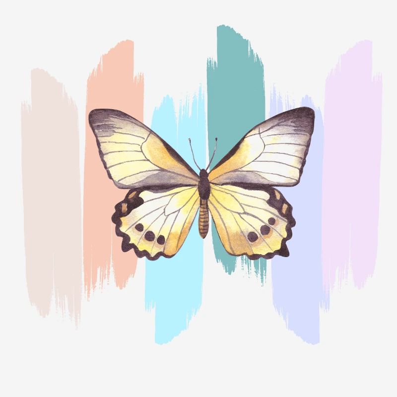 Regenbogen-Schmetterling