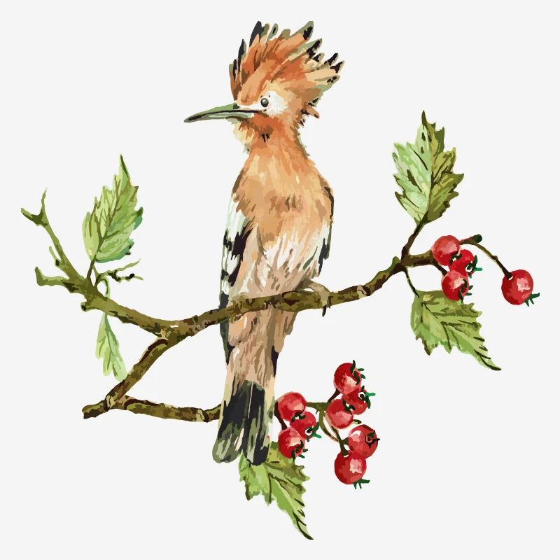 Bunter Vogel