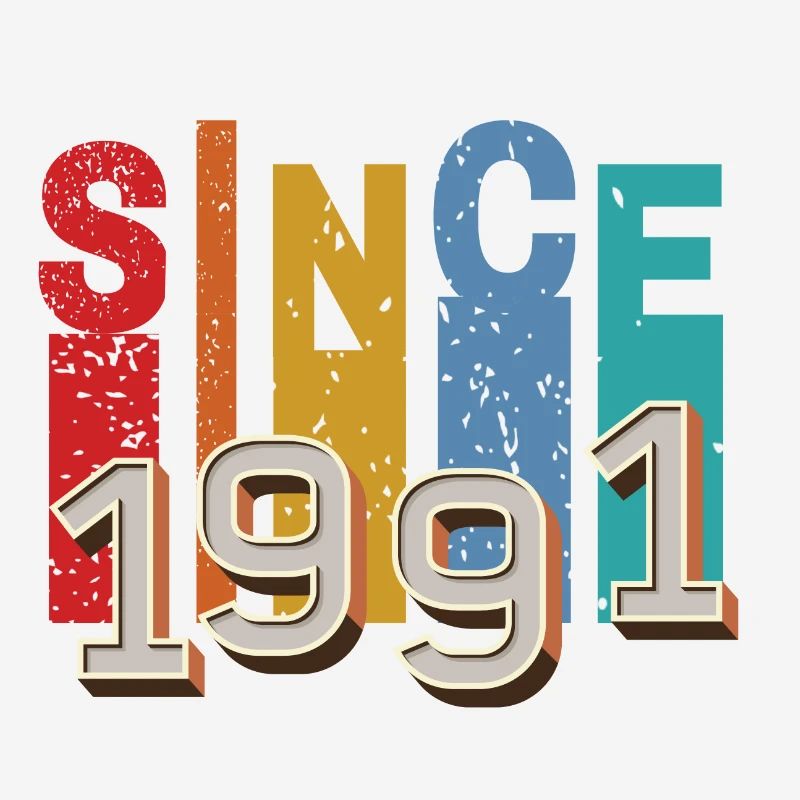Since 1991 retro