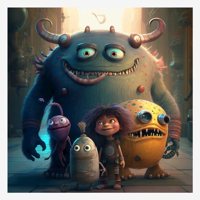 Friendly monsters