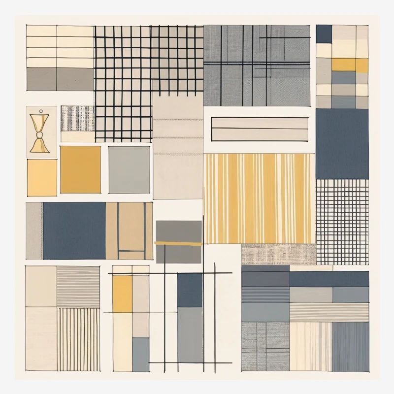 Minimalist Pattern Design Inspired by Tranquility