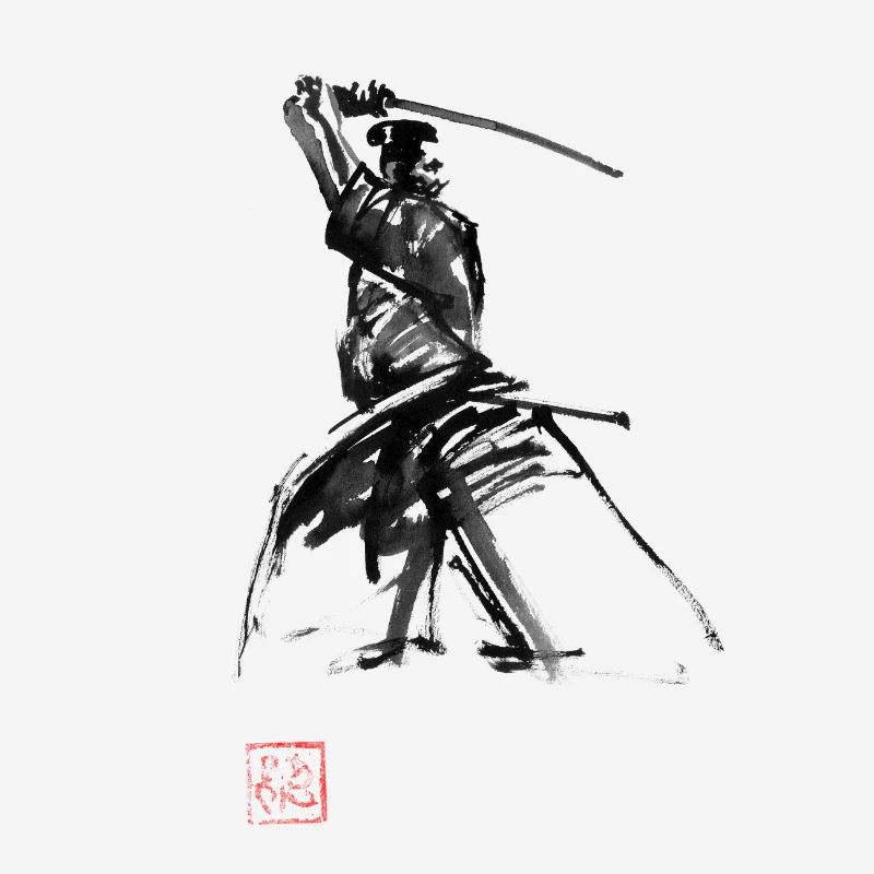 Samurai auf der Hut 02