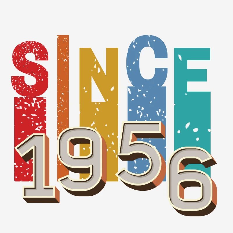 Since 1956 retro