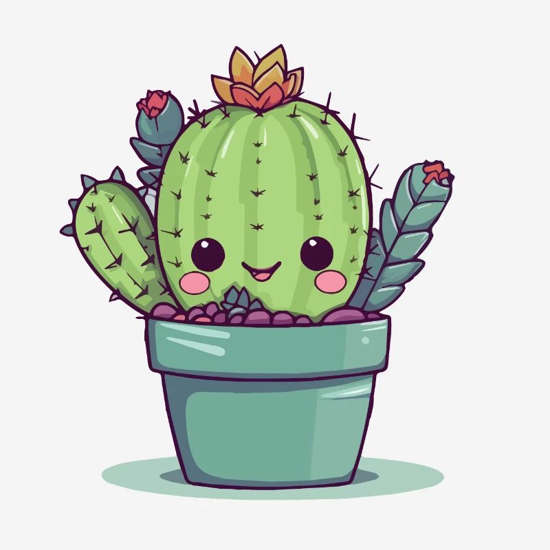 Mignon bébé cactus
