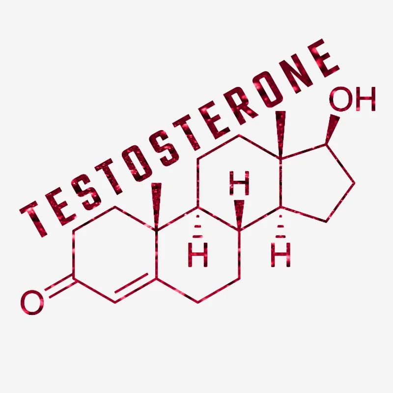 molécule de testostérone