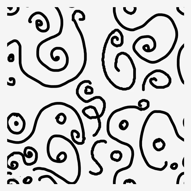 Art abstrait, joie