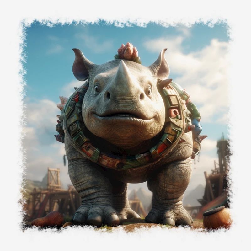 Rhinocéros cool