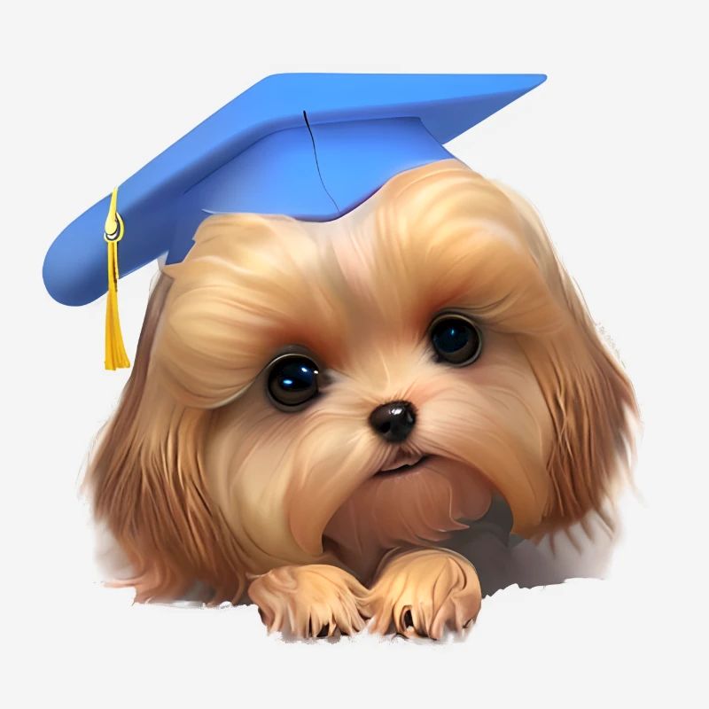 Bachelor Hunde Schulabschluss Terrier Studium