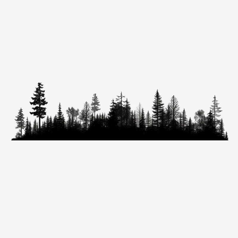 Wald Silhouette
