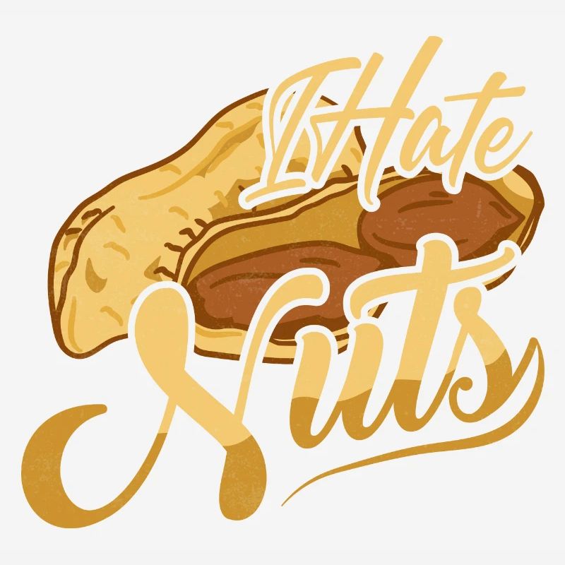 I Hate Nuts Nut Allergic Awareness