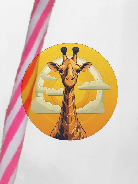 Giraffen-Typografie-Meisterwerk