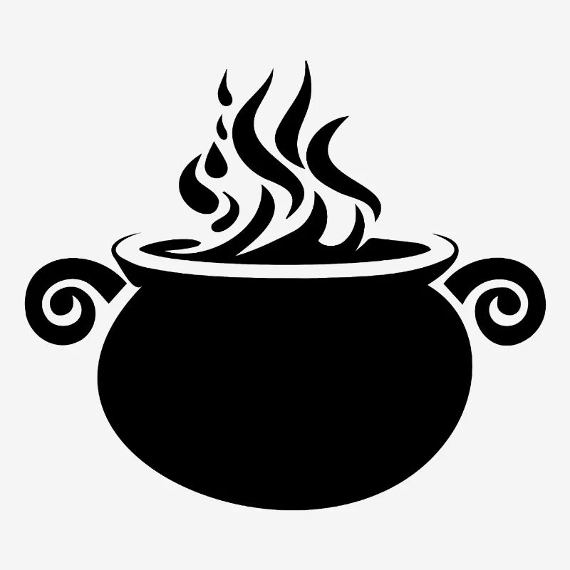 Cauldron Magical Witch Halloween