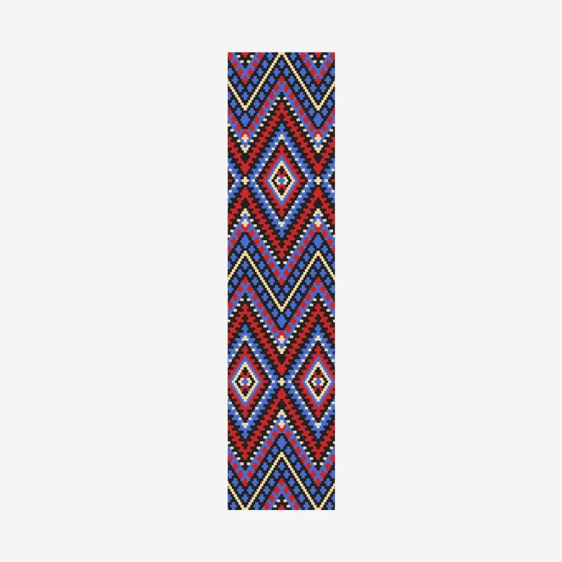 Monogram Letter I- geometric pattern