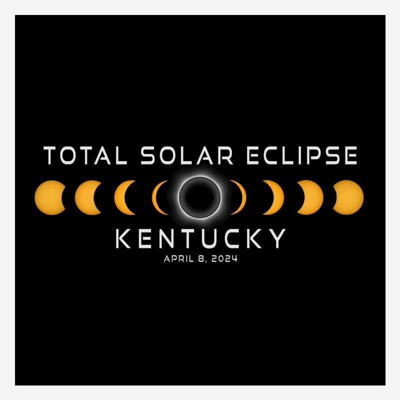 Kentucky 2024 Eclipse Cool Souvenir 8 avril
