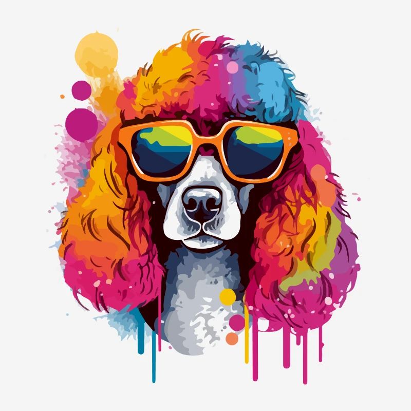 Milo the bespectacled cocker spaniel