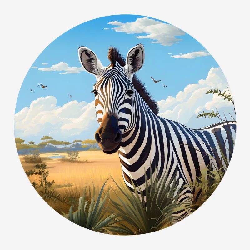 Zèbre à Savannah