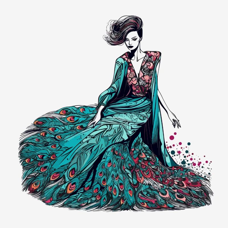 Modedesigner Peacock