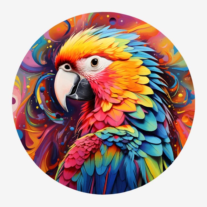 Rainbow Parrot