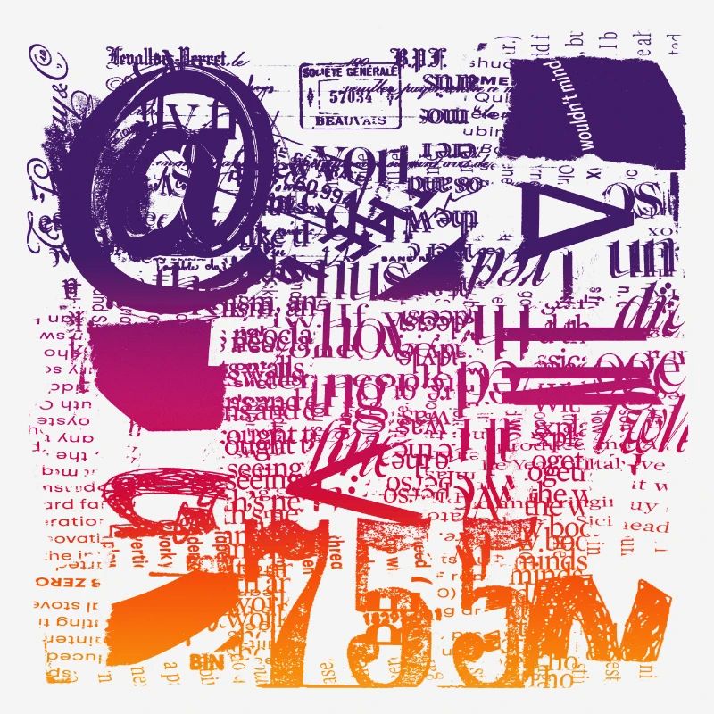 Newspaper Clips Scrapbook Magazines Alphabet Code