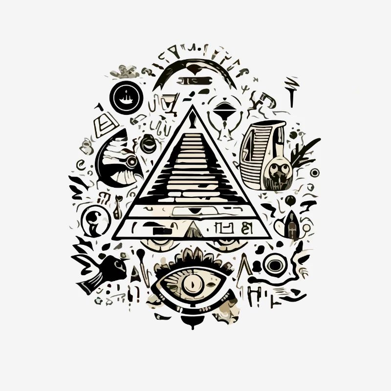 Oeil et pyramide