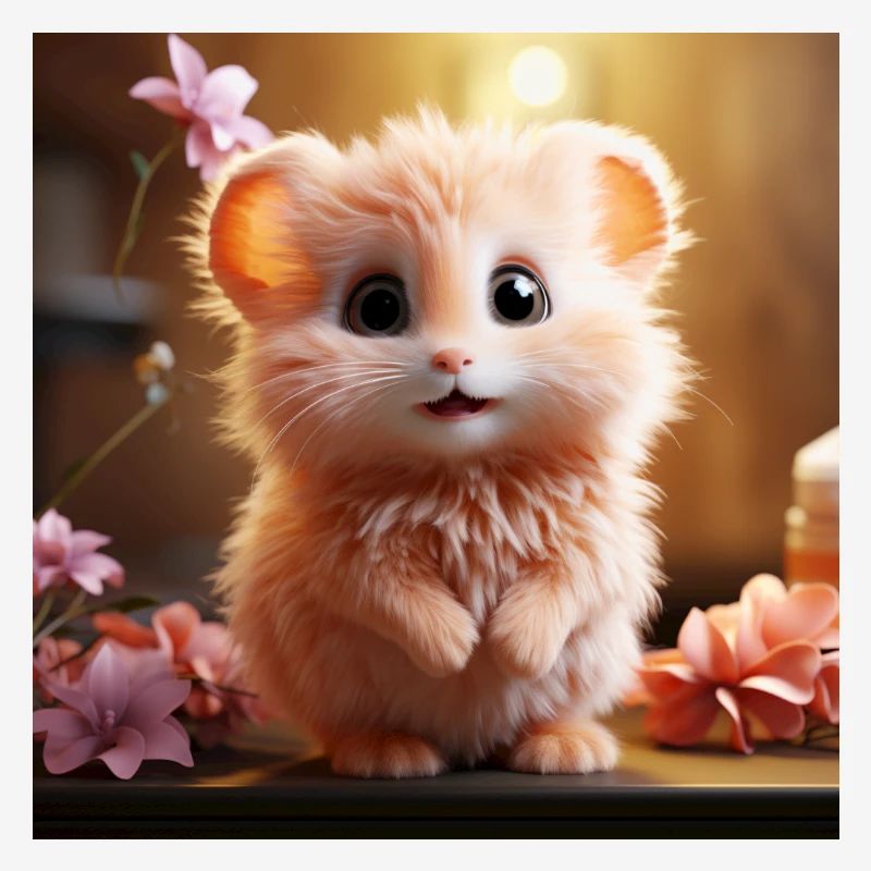 Fluffy mouse