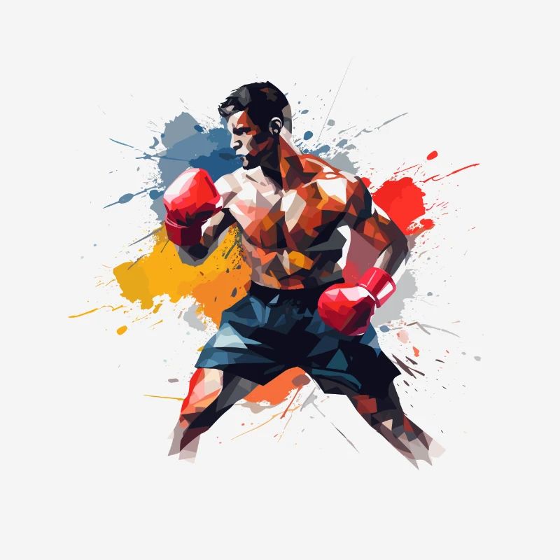 Focus boxeur