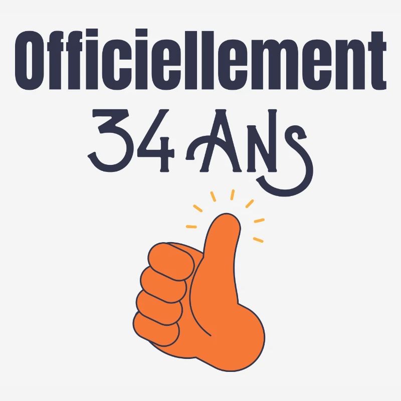 Officiellement 34 Ans