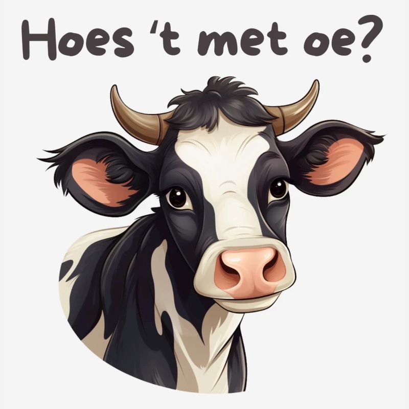 Cow, Antwerp dialect shirts