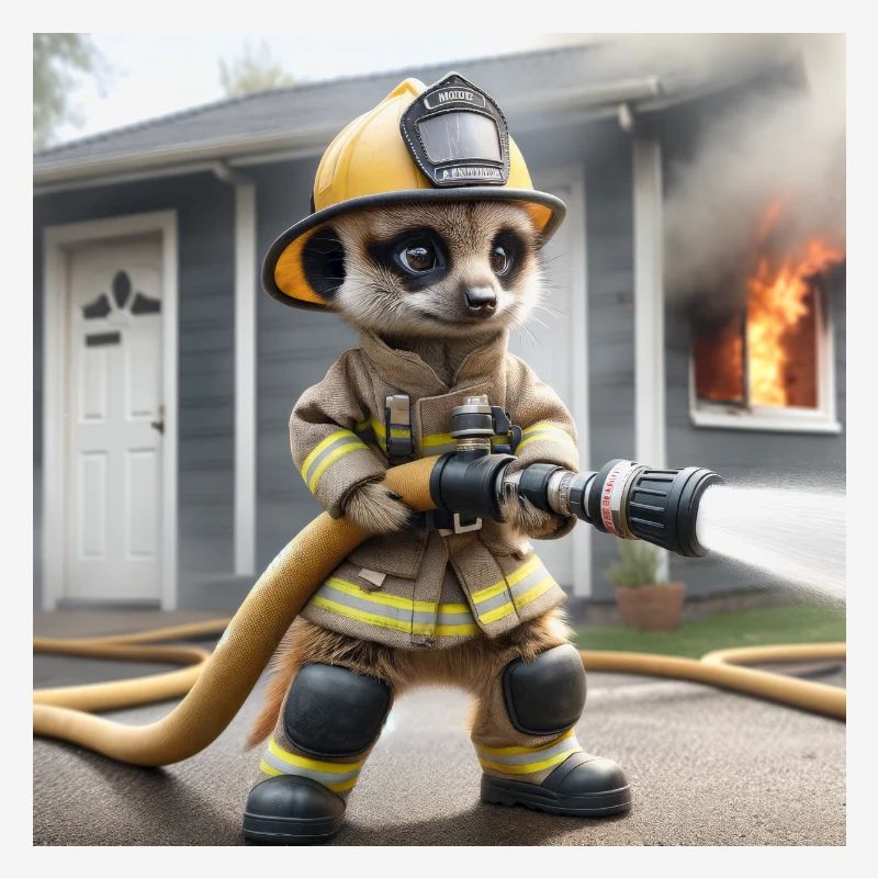 Erdmännchen als Firefighter - No. 2