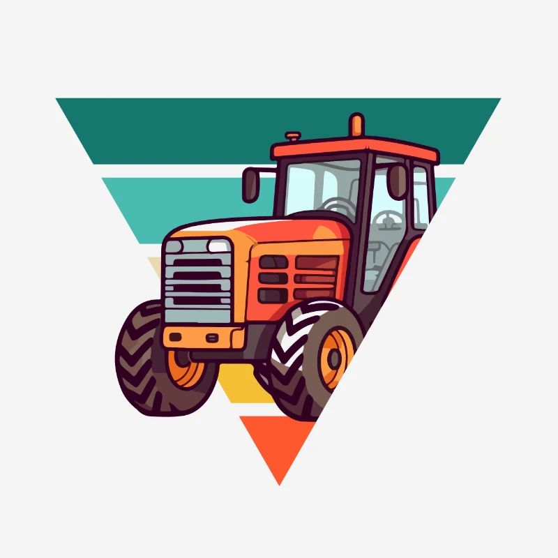 Vintage Traktor - Geschenkidee