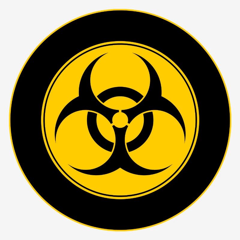 Mod Biohazard Schild