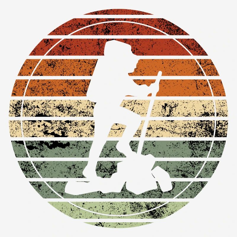 Retro Hiking - Vintage Gift Idea