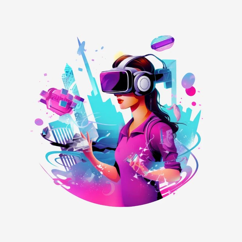 VR Experience: Interactive Game World