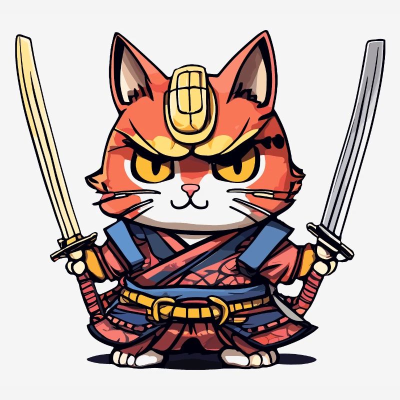 Samurai Cat #41